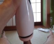 Amazing Japanese blowjob toy olily sloppy noisy suck and cumshot from kola male sex