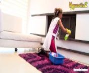 MAMACITAZ - Latina Maid Laura Montenegro Is Doing Her Best To Please Her Boss from c7qf