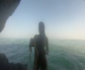 Swimming in the Atlantic Ocean in Cuba 2 from mypornsnaps sonnenfeunde nudism