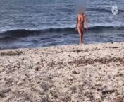 Public Sex on the Beach part II from the 100 nude
