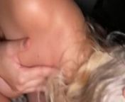 A young insta blogger takes a dick in her mouth after a pussy. iPhone recording from www snap and grab