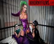 Cosplay Fantasy Fuck Joker and Cat Woman Hot Threesome - WHORNY FILMS from cat goddess nastya hot