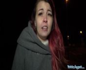 Public Agent Sexy Red Haired Local Woman Seeks Help but Gets Fucked Hard from lokal gando lar
