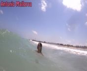 Having Fun On Public Beach With Bubble Butt Italian Babe Cherry from mallu nude beach gruop