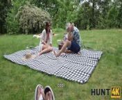 HUNT4K. Hot Sex on a Picnic from picnic sex