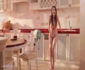 ULTRAFILMS Gorgeous Russian model Mila Azul playing with her tits and masturbating in this hot solo video from adhul