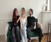 Amateur threesome – Two French goddess share a lucky man. from tarish