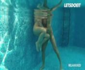 Hungarian Amateur Anita Bellini Fucked Underwater By Big Dick Stud - LETSDOEIT from pool in cum