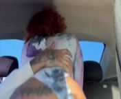 BREED ME BABY! | Passionate Backseat BBC Riding Ends In Deep Creampie from xuv car