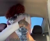 BREED ME BABY! | Passionate Backseat BBC Riding Ends In Deep Creampie from pk film car sex
