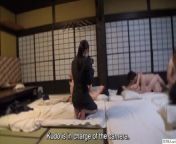 Japanese Female Employees Tasked with Filming A Huge Unfaithful Japanese Wives Hot Springs Swingers Party from film semi ninja kasumi japan