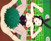 Momo Yaoyorozu and Izuku Midoriya have intense sex in a casino. - My Hero Academia Hentai from bunny girl giantess animation